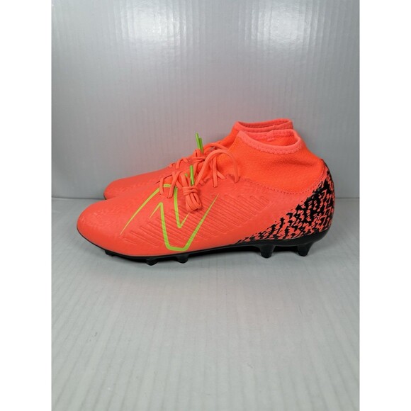 Size 10 New Balance Tekela v4 Magique FG Soccer Cleats Men ST3FDF4 Orange Black main image 8